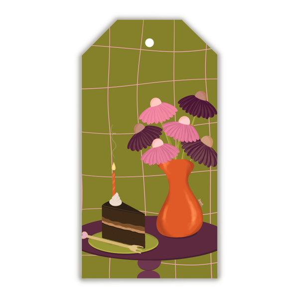 Gift tag - Iets te vieren