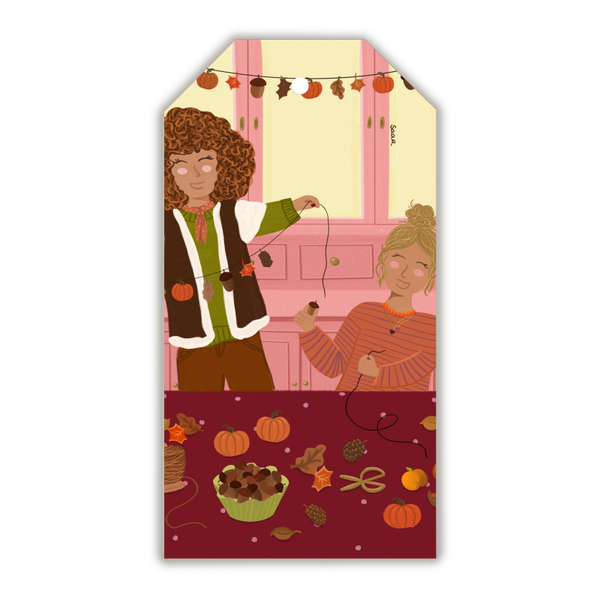 Gift tag - Samen thuis