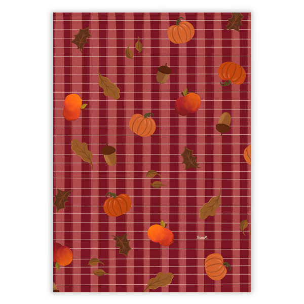 A6 Kaart - Herfst