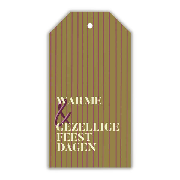Gift tag - Feest dagen