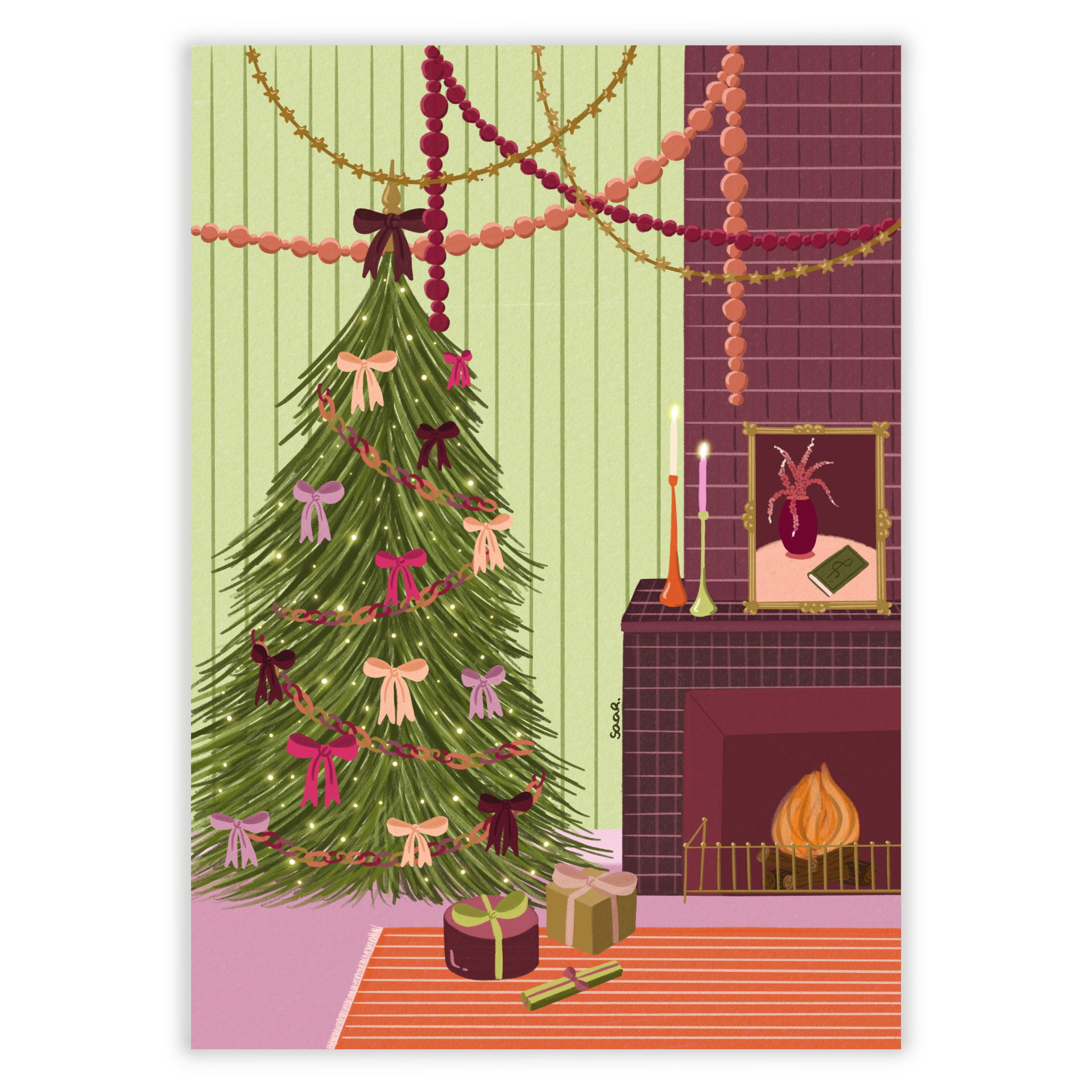 A6 Kaart - Christmas eve