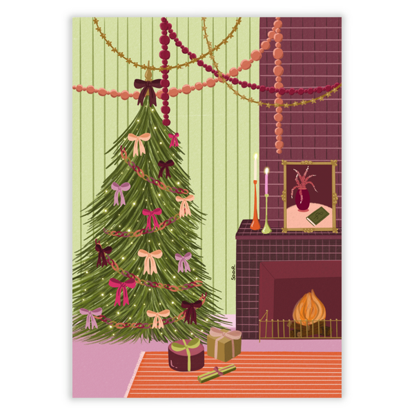 A6 Kaart - Christmas eve
