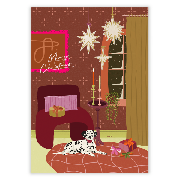 A6 Kaart - Merry Christmas