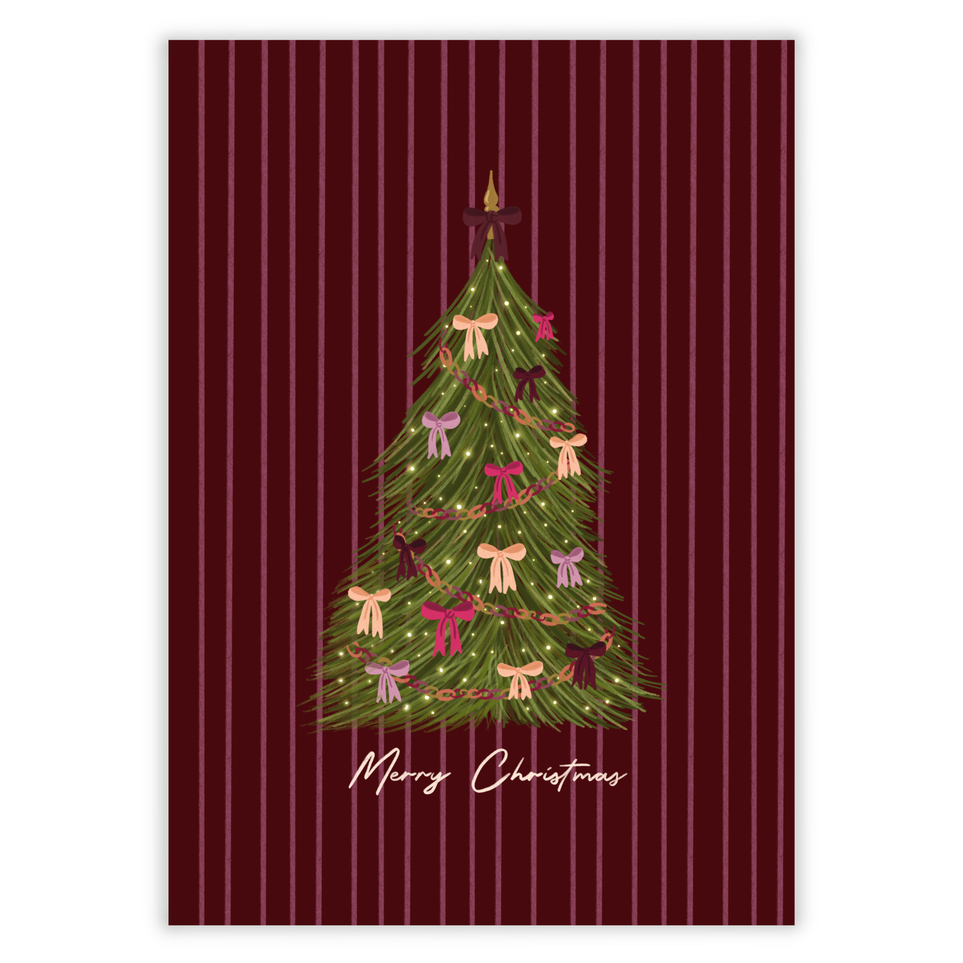 A6 Kaart - Merry Christmas