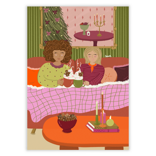 A6 Kaart - Hot Chocolate