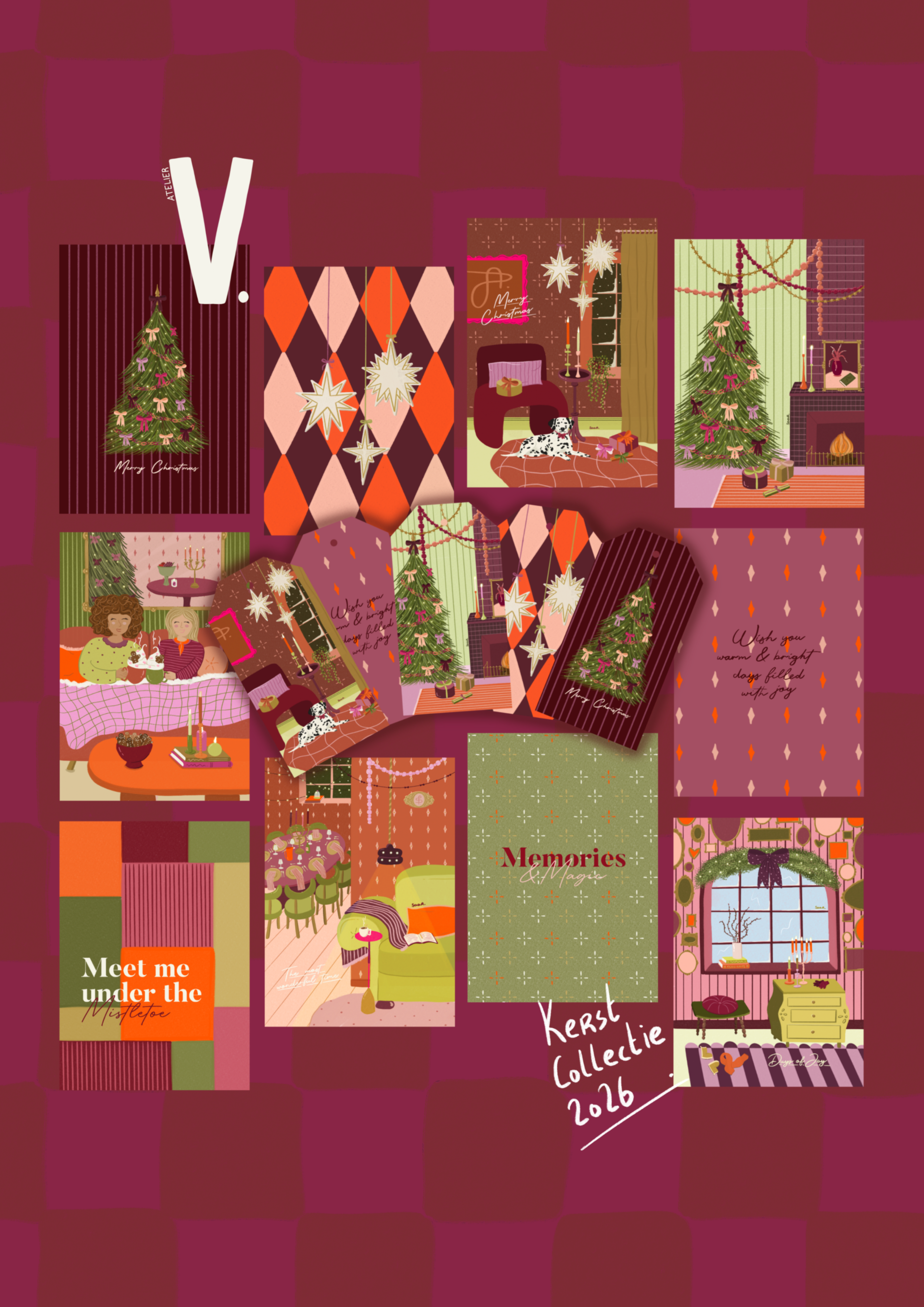 Kerstcollectie 2026 - Kaarten & gift tags