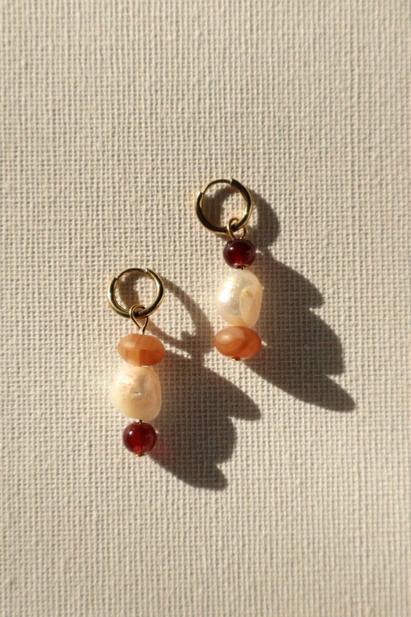 Oorbellen - Earth tones