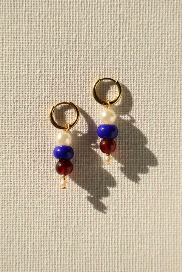 Oorbellen - Ocean blue