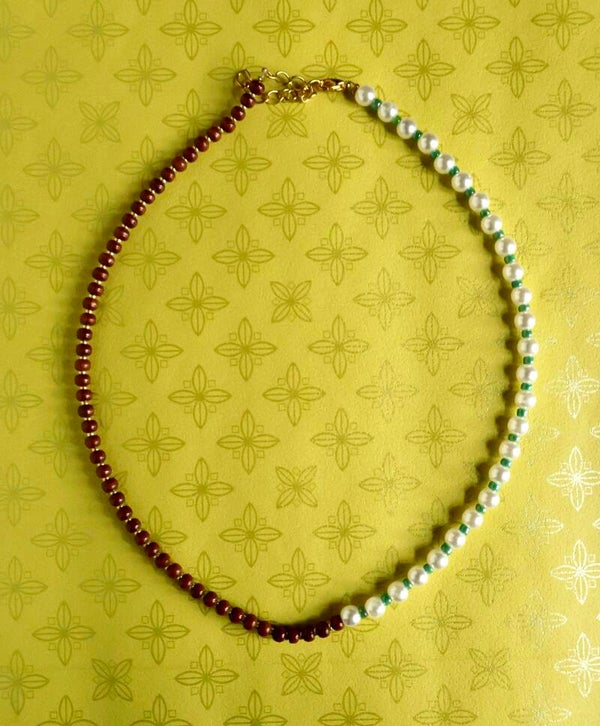 Ketting - Brown & green