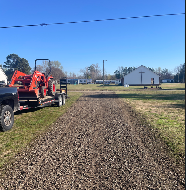 Driveway grading services