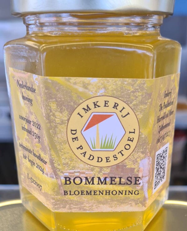 Lokale bloemenhoning uit Zaltbommel 500 gram