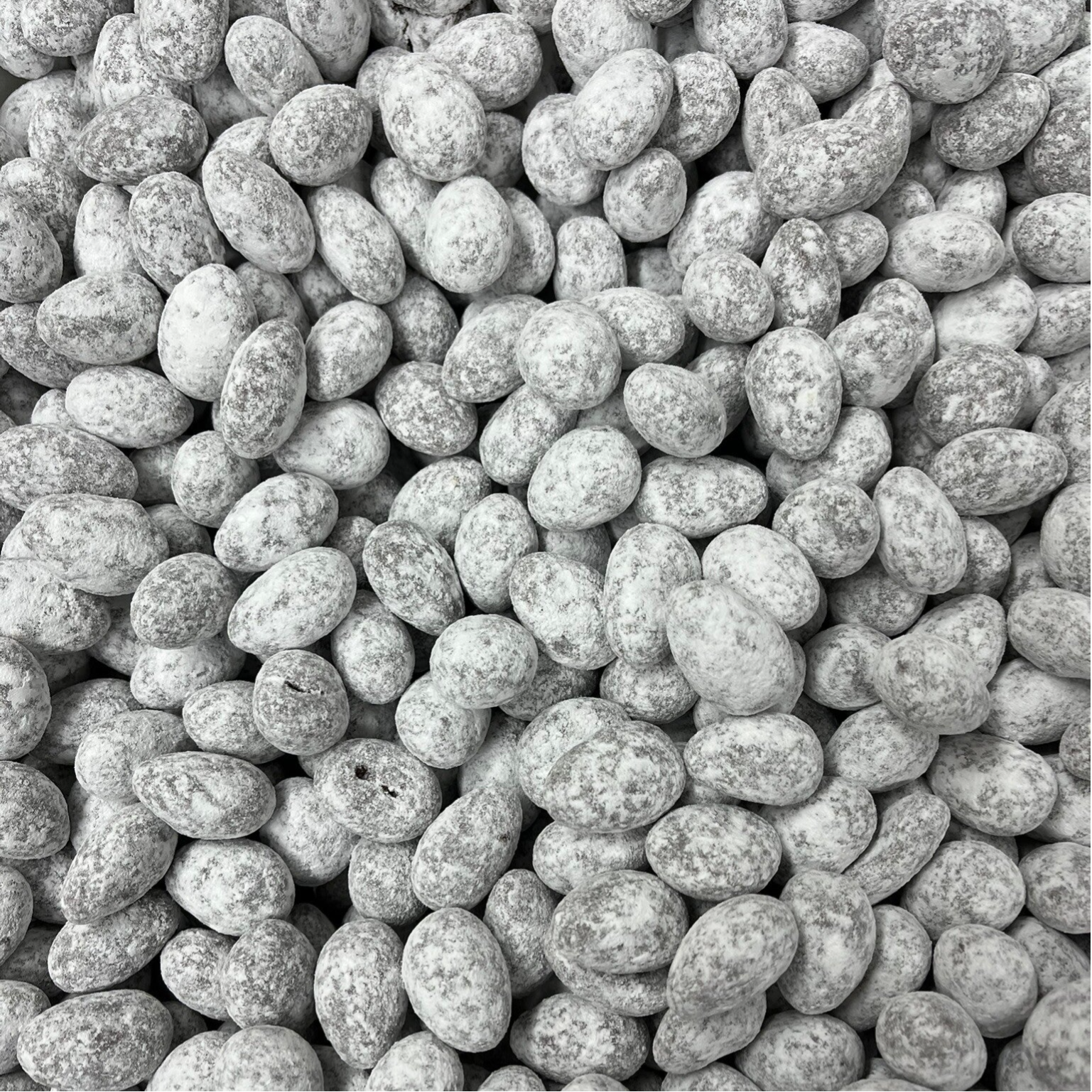Amandelen (sneeuw, chocolade en poedersuiker)