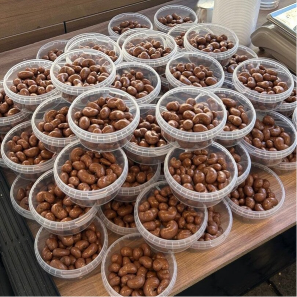 Cashewnoten (melkchocolade)