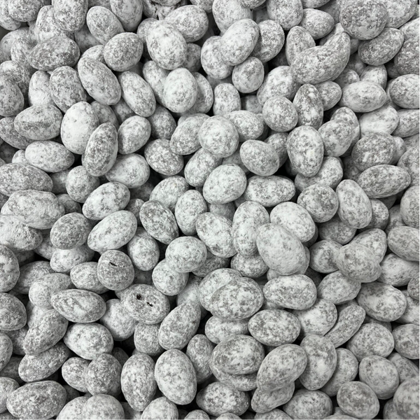 Amandelen (sneeuw, chocolade en poedersuiker)