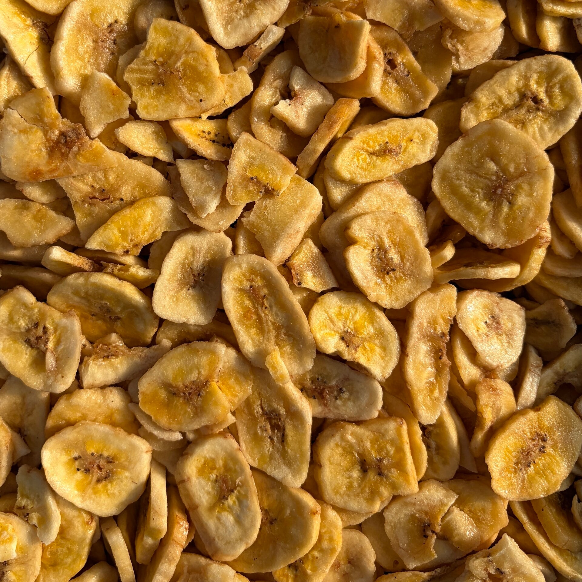 Bananenchips (gezoet)