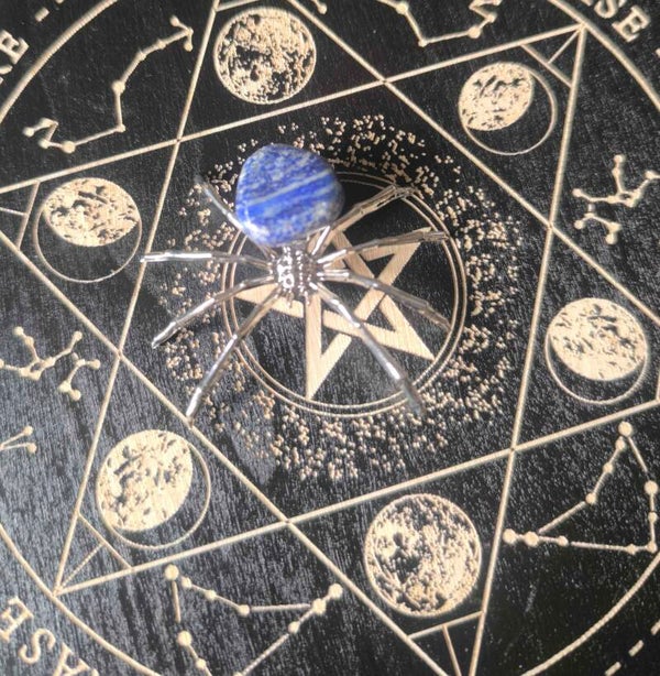 Araignée lapis lazuli