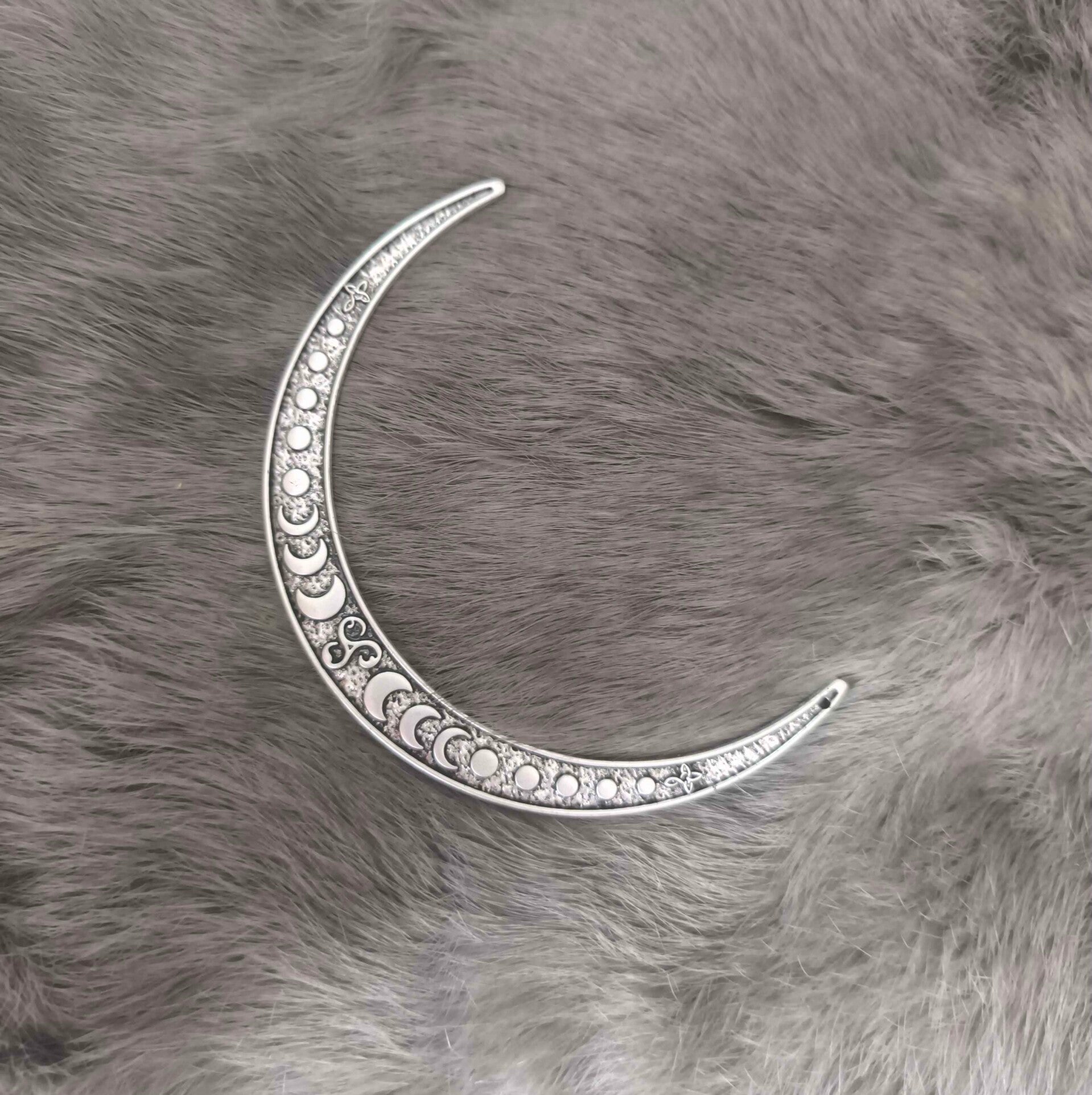 Épingle à cheveux lune