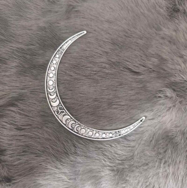 Épingle à cheveux lune