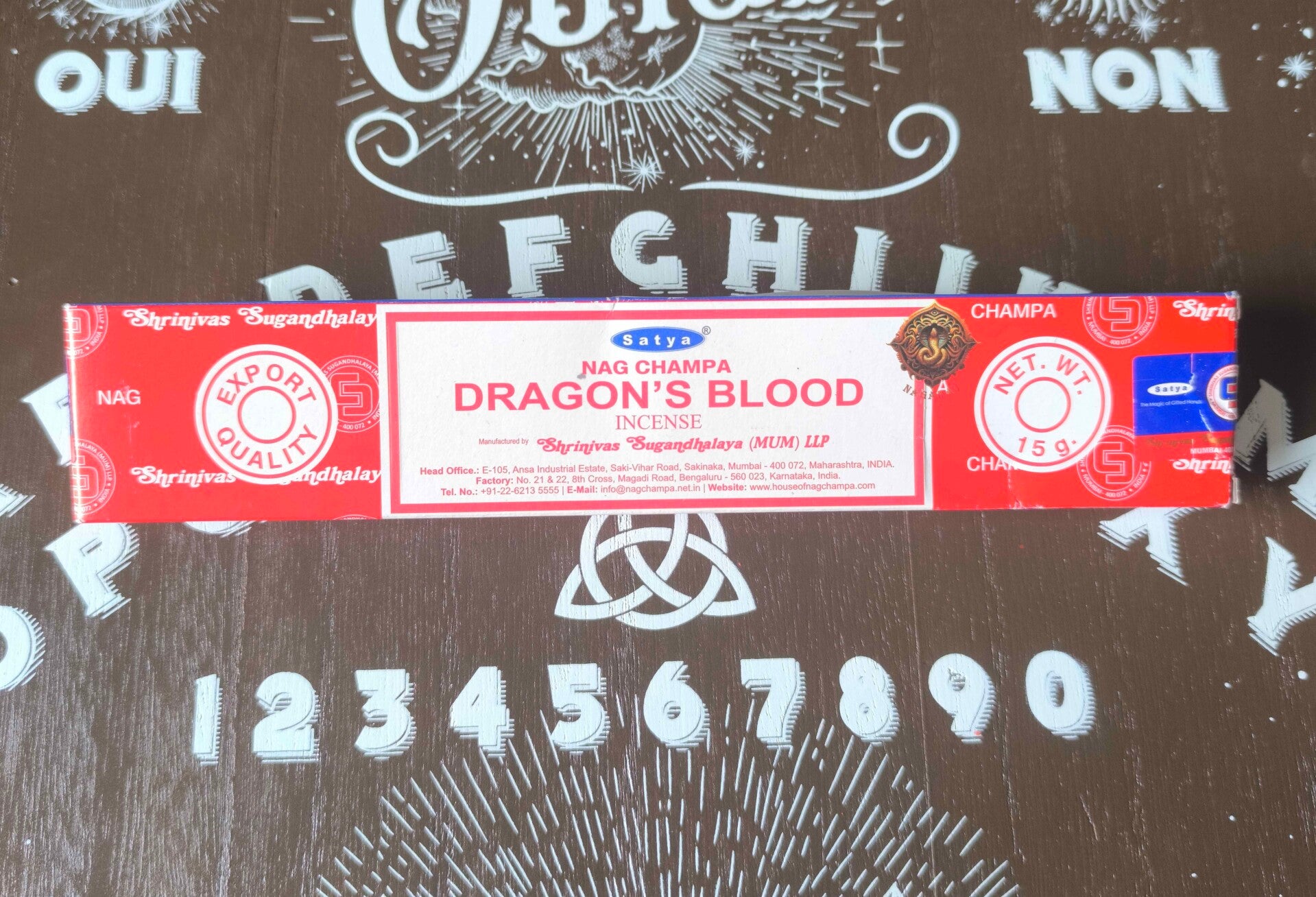 Encens Satya Dragon's Blood