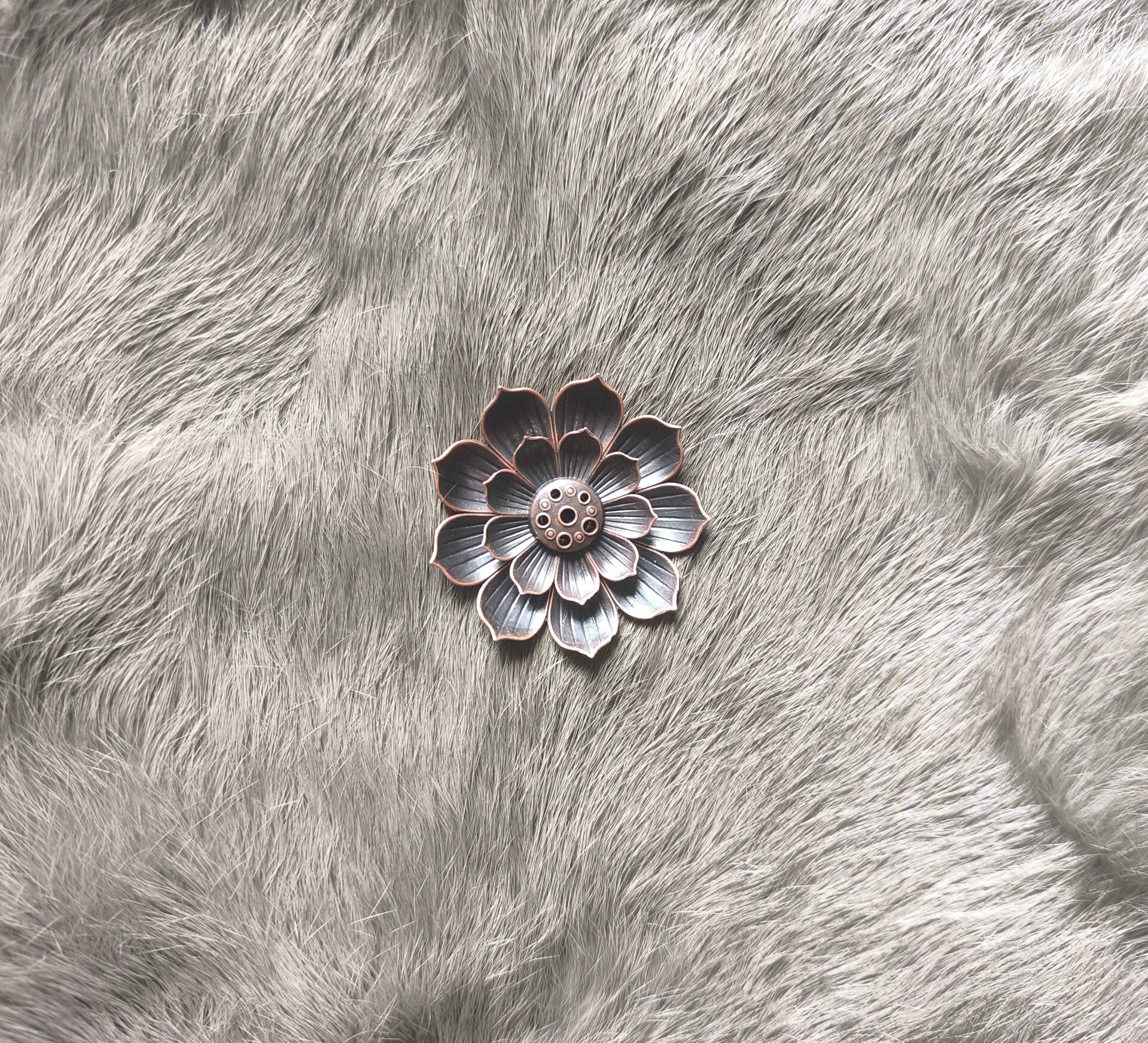 Petit porte encens fleur de lotus