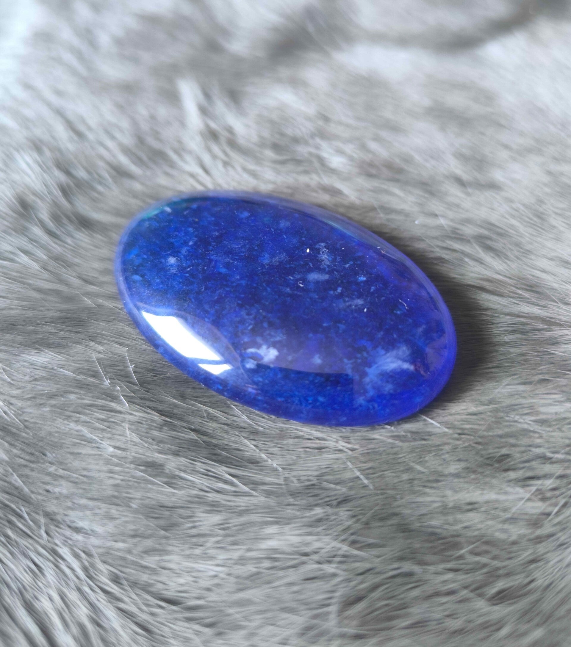 Galet Quartz Myrtille