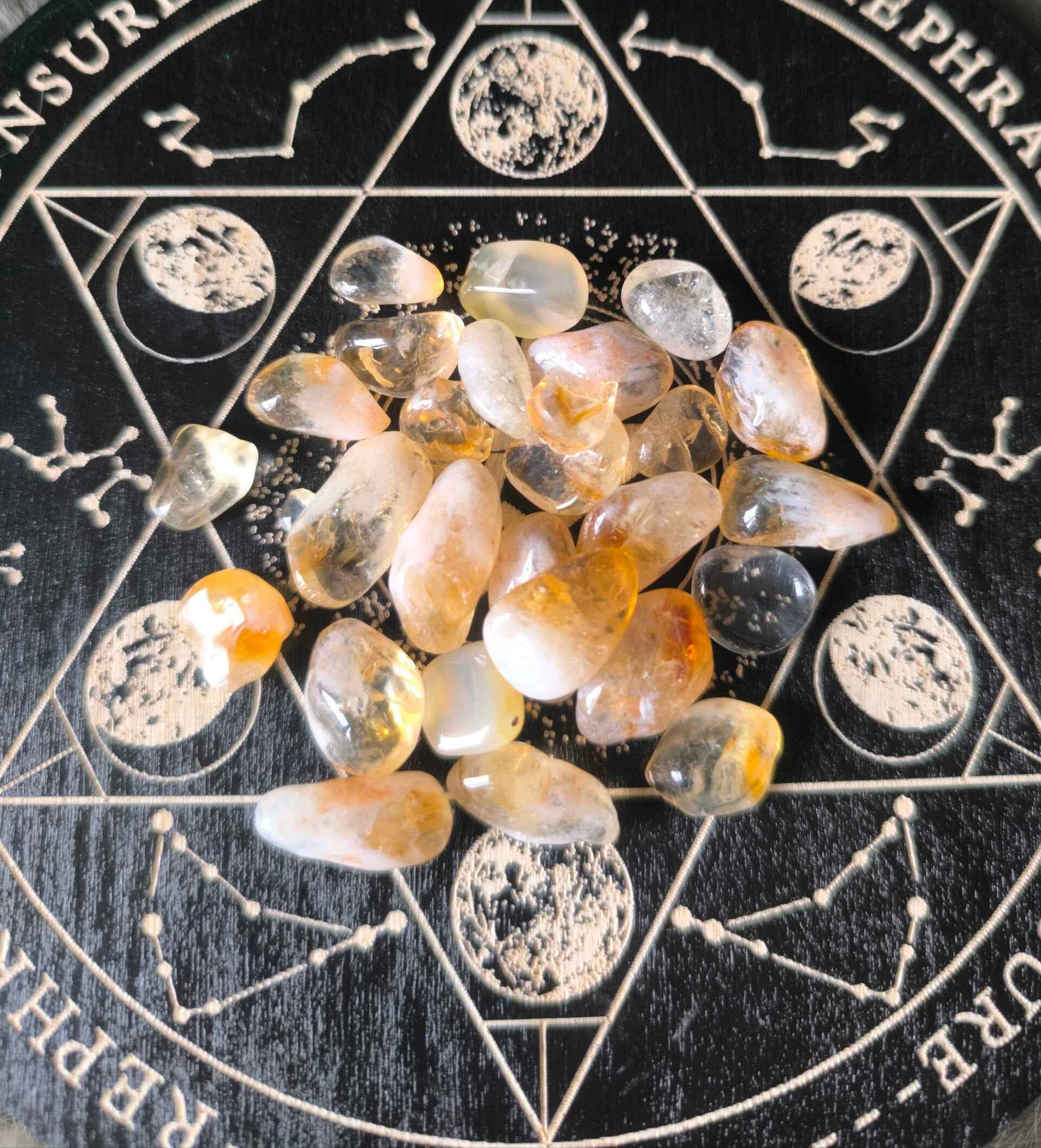 Citrine en sachet de 26pierres