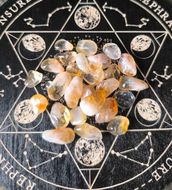 Citrine en sachet de 26pierres