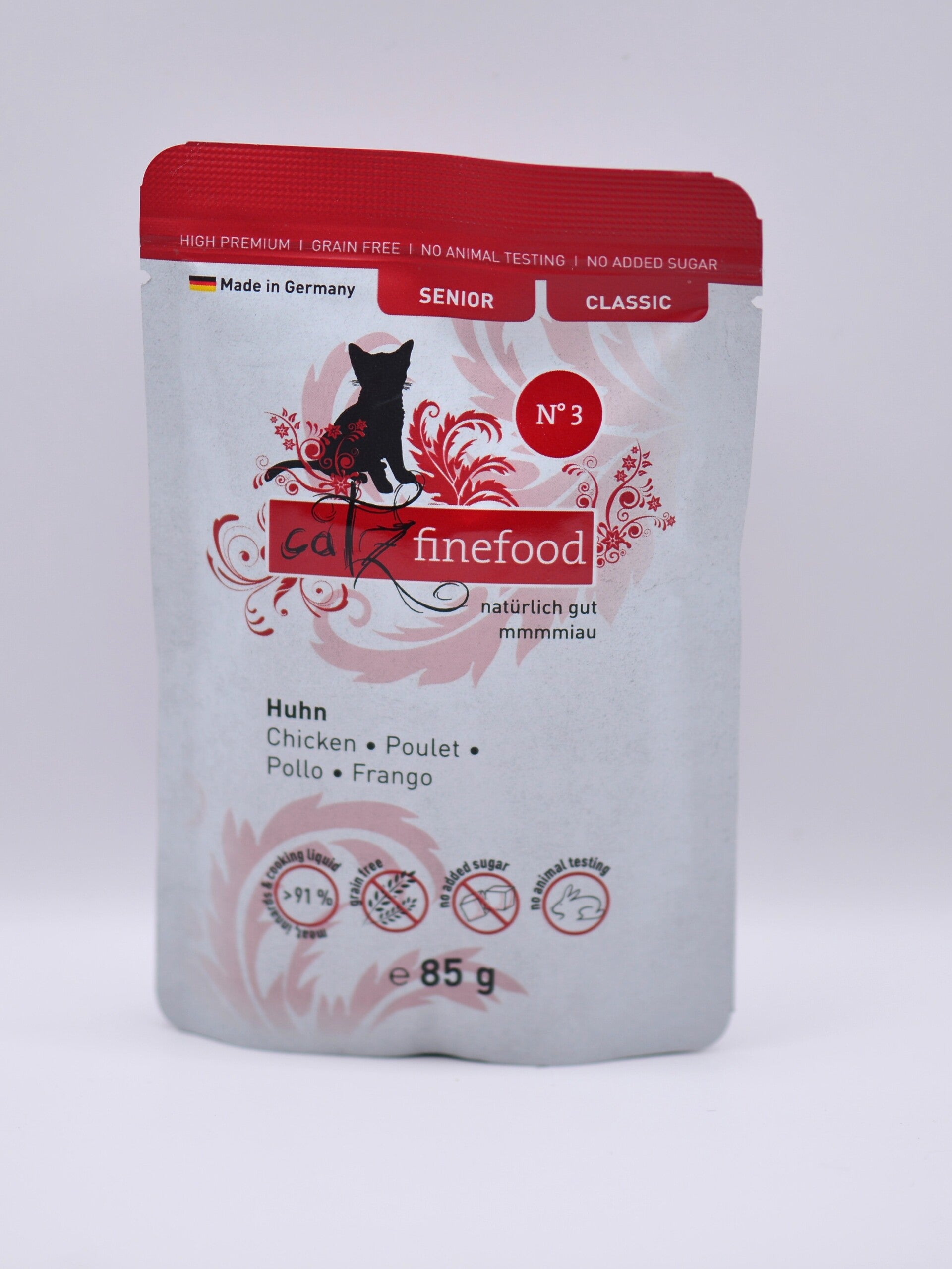 catz finefood® CLASSIC SENIOR N° 3 Huhn 85g