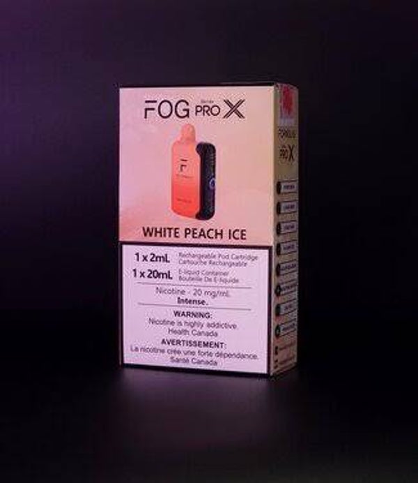 FOG PRO X WHITE PEACH ICE