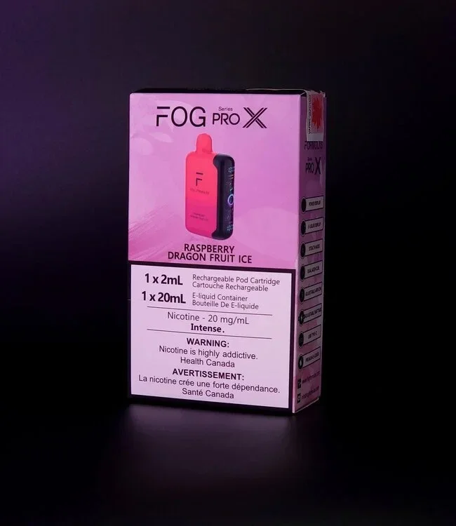 FOG PRO X RASPBERRY DRAGONFRUIT ICE 50K