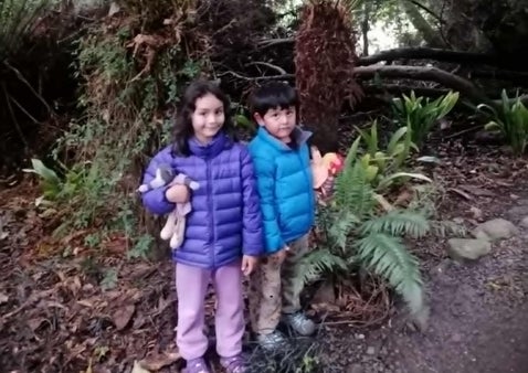 Louise and Rudy's children and future cycle Peru guides :)