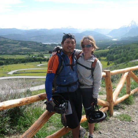 Cycle Peru founders on cycle tour in South America