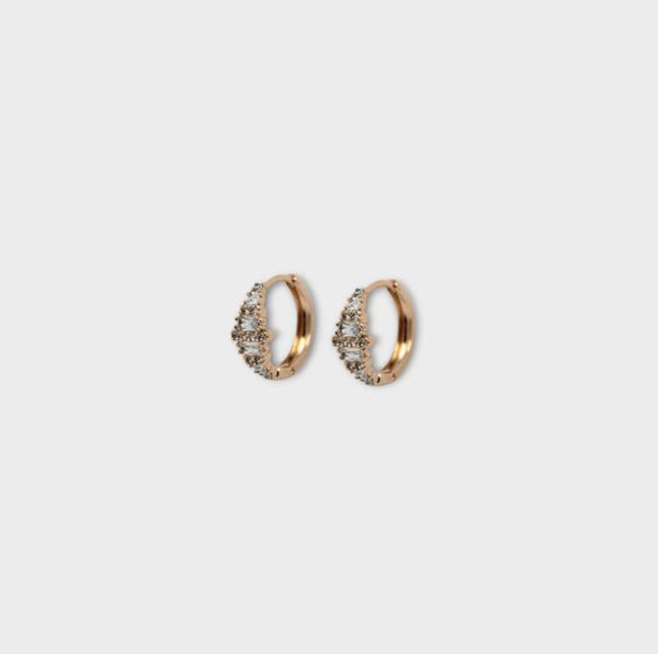 Earrings Diamond Rhombus