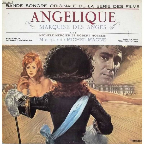 Michel Magne ‎– Bande Sonore Originale De La Série Des Films Angélique Marquise Des Anges (LP)