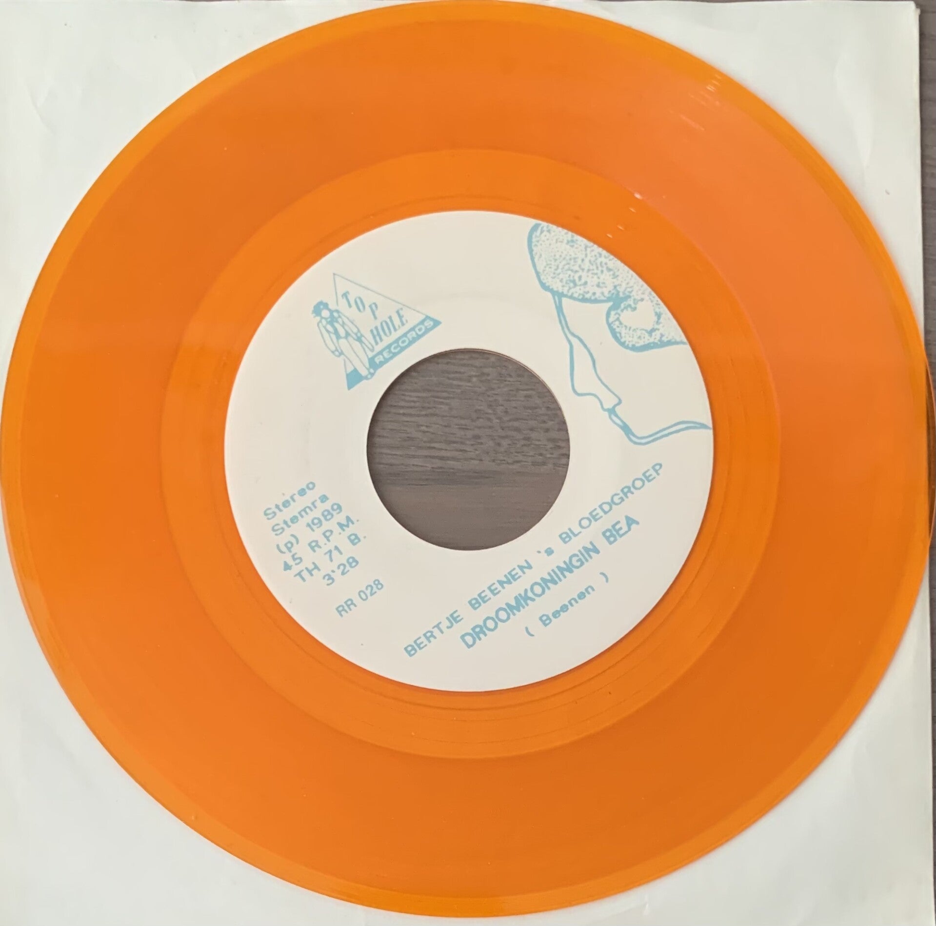 Bertje Beenen's Bloedgroep ‎– Roll Over Vollenhoven (7")