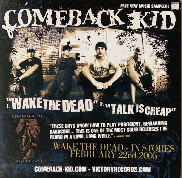 Comeback Kid, Bury Your Dead, Dead To Fall – Victory Sampler CDS PROMO