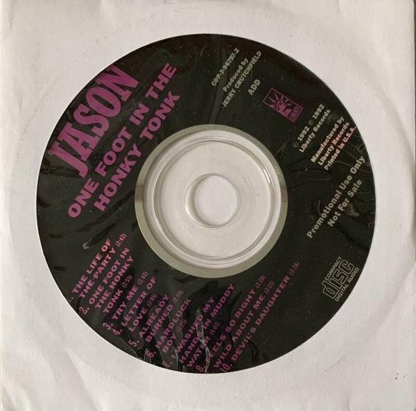Jason Ringenberg – One Foot In The Honky Tonk CD PROMO