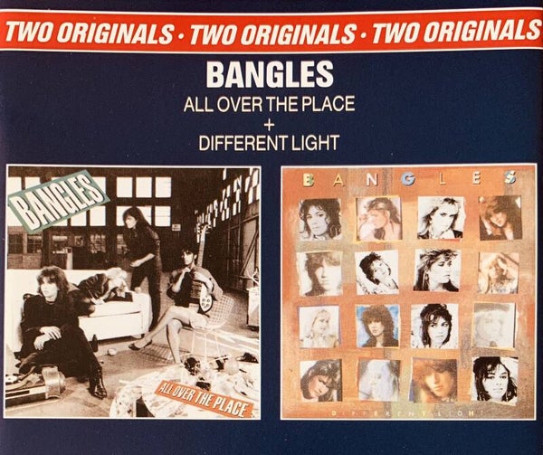 Bangles ‎– Two Originals: All Over The Place + Different Light (2 CD)