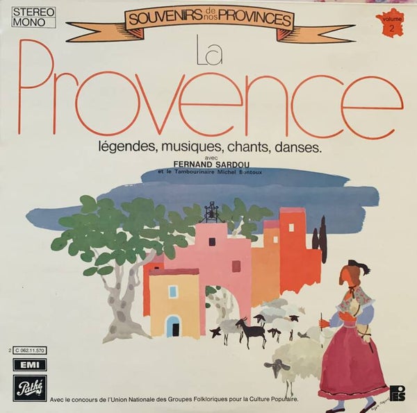 Fernand Sardou, Michel Bontoux ‎– La Provence (LP)