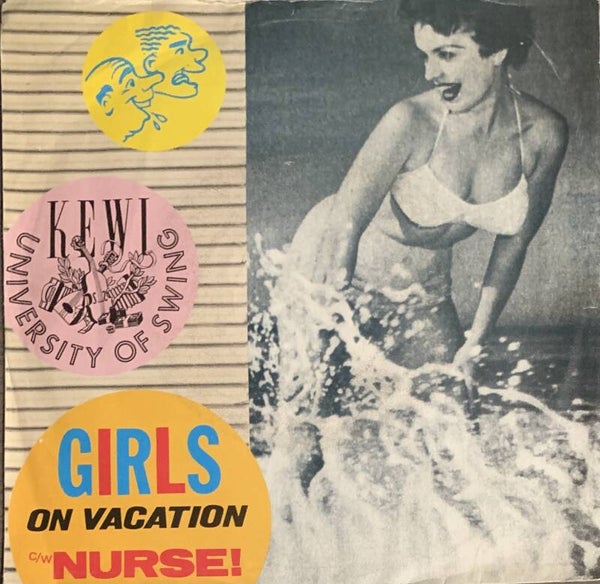 Kewi University Of Swing ‎– Girls On Vacation (7")