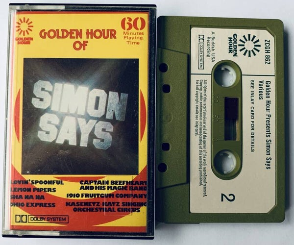 Various – Golden Hour Of Simon Says (cassette)