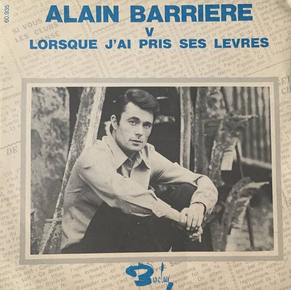 Alain Barrière ‎– V  (7")