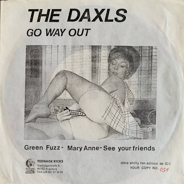 The Daxls ‎– Green Fuzz (Butcher Cover 7")