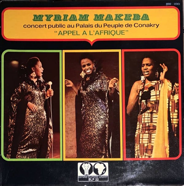 Myriam Makeba ‎– Appel A L'Afrique (LP)
