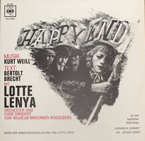 Lotte Lenya , Musik: Kurt Weill , Text: Bertolt Brecht ‎– Happy End (LP)