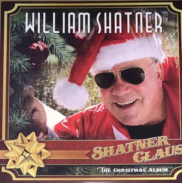 William Shatner (Star Trek / Captain James T. Kirk) ‎– Shatner Claus - The Christmas Album (LP Red Translucent)