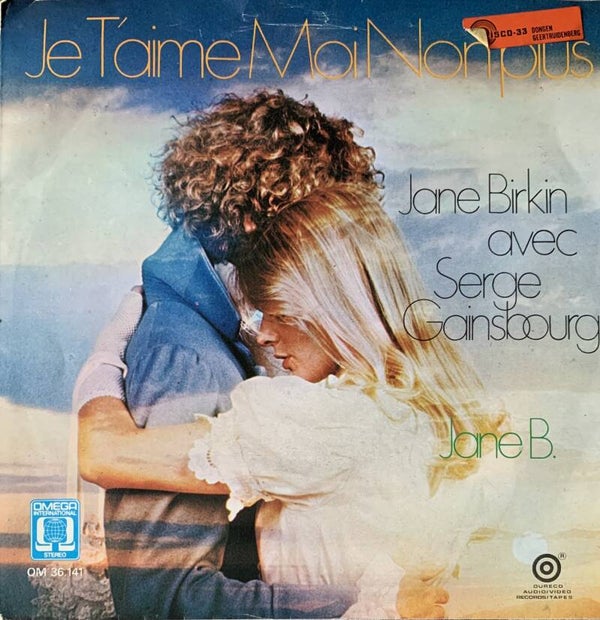 Jane Birkin Avec Serge Gainsbourg ‎– Je T'aime Moi Non Plus (7")