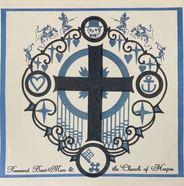 Reverend Beat-Man & The Church Of Herpes ‎– Your Favorite Position Is On Your Knees CD PROMO
