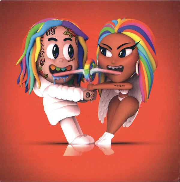 6IX9INE With Nicki Minaj ‎– Trollz (7")