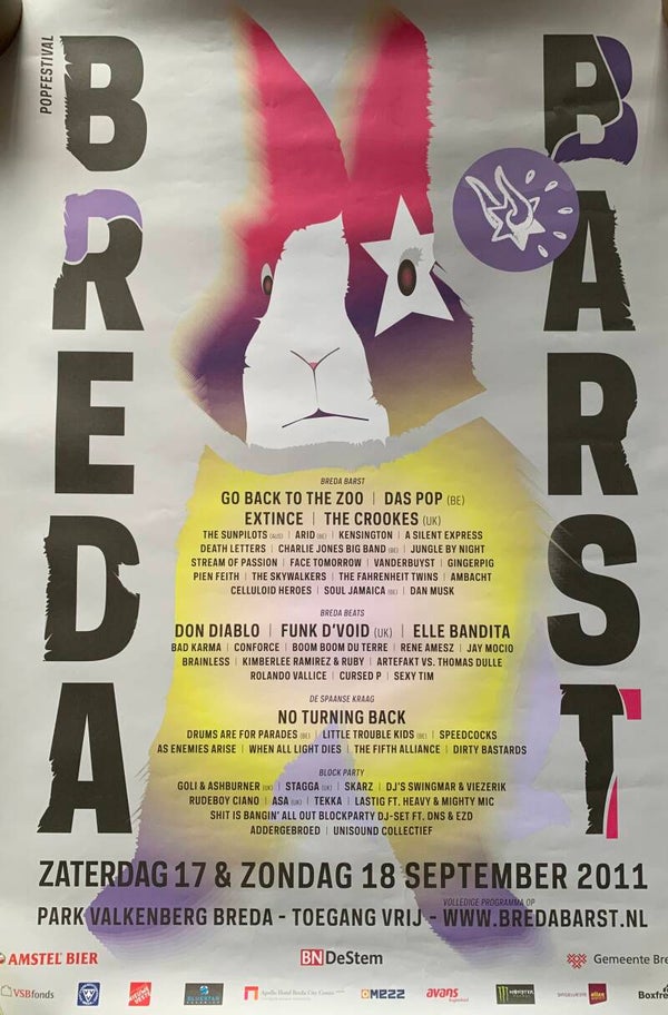 Breda Barst 2011 Festival Poster